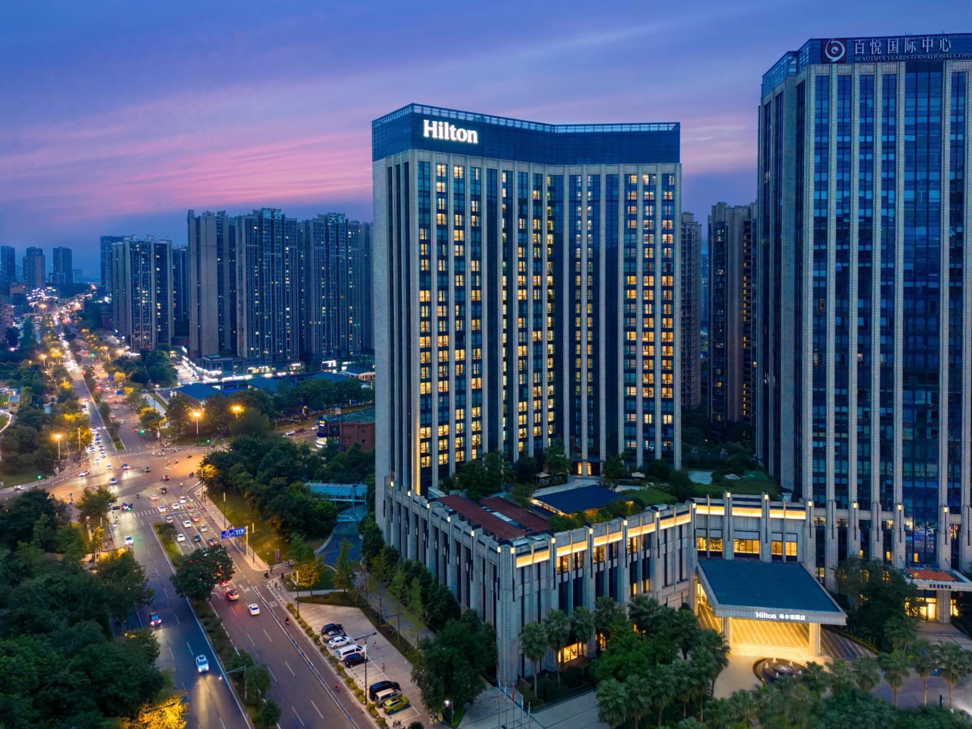 Hotel Hilton Chengdu Longquanyi Exterior foto